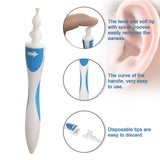 Smart Ear Cleaner Earpick Easy Earwax Removal Soft Spiral Cleaner